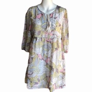 EcoVibe Boho Floral Dress